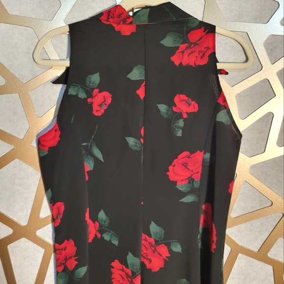 VINTAGE SSADA Rose Sleeveless Dress - Picture 10 of 12